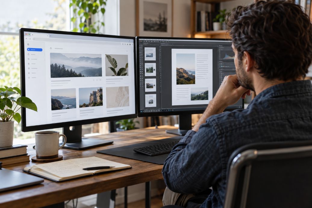 comparing browser-based tools and desktop software